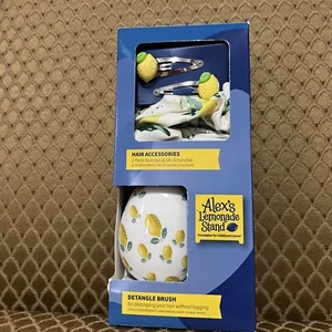 Alex’s Limonade Ständer Haarschmuck Entwirrbürste Scrunchie Clip - Bild 1 von 5