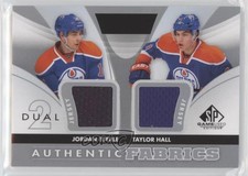 2012-13 SP Game Used Edition Authentic Fabrics Dual Jordan Eberle Taylor Hall