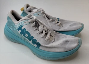 Hoka One One W Carbon X Womens size 9 sneakers white/angel blue - Picture 1 of 10
