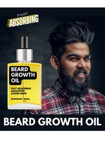 BEARD GROWTH OIL 30ml - BEARD GROWTH - REPAIR - MOISTURISE - Picture 1 of 1