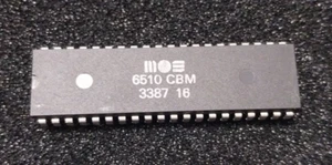 MOS 6510 (3387) CPU Commodore 64 Tested 100% working - Picture 1 of 3