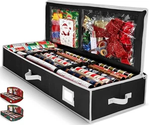 Wrapping Paper Organizer Storage for Christmas Gifts Wrapping Paper (6 Colors) U - Picture 1 of 8