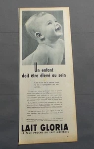 PUB WERBUNG ALTE ANZEIGE CLIPPING 040617 MILCH GLORIA DIE NÄCHSTE MILCH MA - Bild 1 von 1