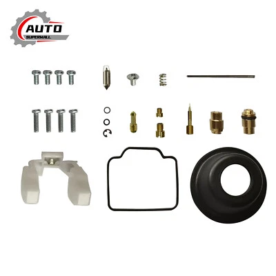 Fit Yamaha Wolverine 350 4X4 96-05 YFM350FX YFM350 Carburetor Rebuild Kit Float Foto 1 de 4