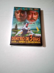 DVD "DENTRO DE 3 DIAS LUCHA DE SERPIENTE DE UN DRAGON BUDISTA" COMO NUEVO - Picture 1 of 2