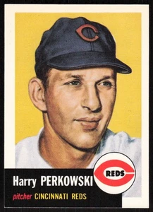 1991 Topps Archives 1953 #236 Harry Perkowski   - FREE SHIPPING - Picture 1 of 2