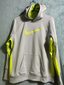 NIKE THERMA-FIT hoodie sweatshirt, Men’s SZ XL GRAY - Picture 1 of 7