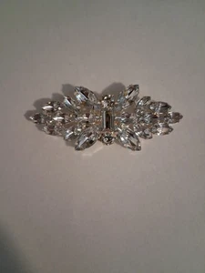 Vintage Rhinestone shoe clip One Only - Picture 1 of 6