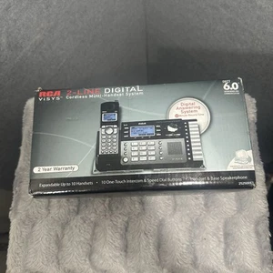 RCA Visy's 25250RE1 2-Line Digital Cordless Multi-Handset System READ - Zdjęcie 1 z 4