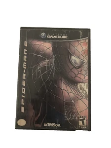 Spider-Man 2 (Nintendo GameCube, 2004)-Authentic Case with Artwork - Picture 1 of 3