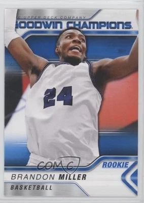 2023 Upper Deck Goodwin Champions Royal Blue Brandon Miller #12 Rookie RC - Image 1 of 2