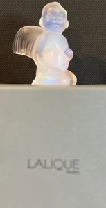 Lalique Crystal Angel Cherub Rose Pink with box 1204500 - Picture 1 of 9