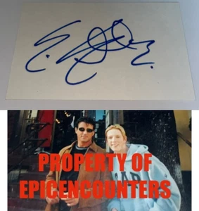 VERY RARE! SYLVESTER SLY STALLONE SIGNED INDEX CARD W/PROOF & COA ROCKY RAMBO - Picture 1 of 3