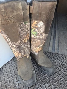 Botas de serpiente Magallanes usadas en excelente estado para hombre. Impermeable Hasta la Rodilla Cremallera Talla 8D Caza Camping - Imagen 1 de 7