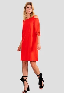 Vestito donna lolitas & L. di colore rosso modello svasato taglia S Nuovo - Foto 1 di 3