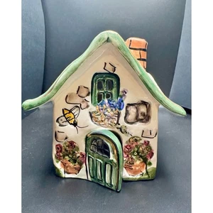 Blue Sky Clayworks by Heather Goldminc Bee House 2000 Teelichthaus - Bild 1 von 10