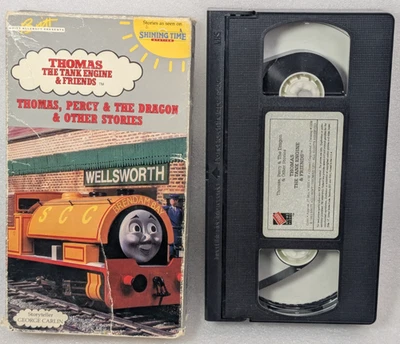 Thomas The Tank Engine Thomas Percy Dragon and Other Thomas Stories (VHS, 1993) - Image 1 of 4