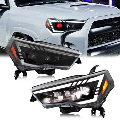 Conjunto de par de faros delanteros proyector Toyota 4Runner 2014-2024 Foto 1 de 4