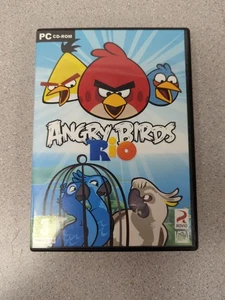 Angry Birds Rio PC Spiel CD-ROM nur Verpackung und Spiel - Bild 1 von 2