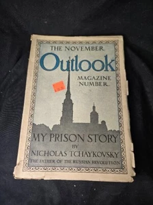 The November Outlook magazine number my prison story oct 22, 1910 - Picture 1 of 4