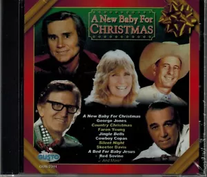 GEORGE JONES & OTHERS - A NEW BABY FOR CHRISTMAS - NEW SEALED CD - Imagen 1 de 2