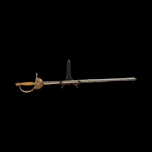 COSPLAY 36" PIRATE/MUSKETEERS 3LB 36IN BEAUTIFUL DISPLAY SWORD/RAPIER - Picture 1 of 6