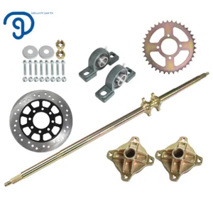 For Drift Trike Go Kart Rear Live Axle Kit, Sprocket + Hub New 44 inches - Picture 1 of 12