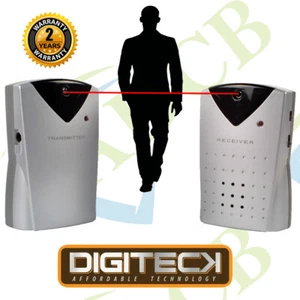 SENSOR DE MOVIMIENTO DE HAZ INFRARROJO IR INALÁMBRICO Alerta Detector de alarma de puerta Caminar dormido L6B - Imagen 1 de 3