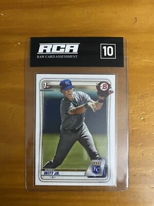 2020 Bobby Witt Jr Bowman 1st Hot Prospect Graded 10 GEM MINT #BFE25🔥INVEST NOW - Bild 1 von 2