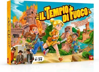 Gioco Il Tempio di Fuoco Gioco di Societa da Tavolo Per Ragazzi e Famiglie - Immagine 1 di 3