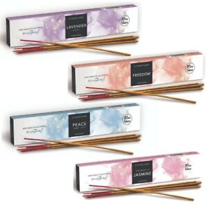 4 Pack of Natural Vegan Incense Sticks Calming Christmas Gifts Made in India
