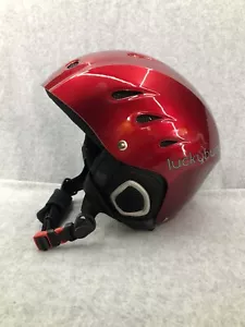 LUCKYBUMS Ski/snowboarding Helmet/red/ Small. - Picture 1 of 9