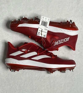 Adidas Men's Adizero Afterburner 9 Baseball Cleats Red IG2312 Men’s Size 8.5 - Picture 1 of 9