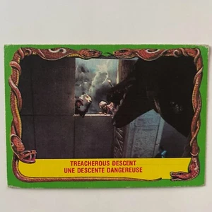 1981 O-Pee-Chee Raiders of the Lost Ark #50 Treacherous descent - Picture 1 of 2
