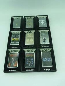 ZIPPO FEUERZEUG BENZIN NEU - ACDC (Modell zur Auswahl) Original, Tempete - Bild 1 von 30