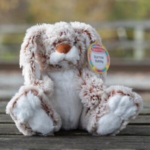 Burrow Bunny Rabbit 9” Plush Toy Melissa Doug Easter NEW SEALED SHIPS FREE