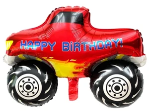 Monster Truck Foil Balloon 74cm Monster Car Racing Helium Decoration - Picture 1 of 6
