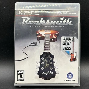 Rocksmith (Sony PlayStation 3, 2011) Game Case & Manual - Picture 1 of 3