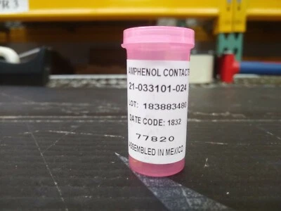 New, Amphenol, 21-033101-024, Circular MIL Spec Contacts - Image 1 of 2