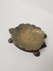 Vintage Messing Schildkröte Schmuckschale - Bild 1 von 7