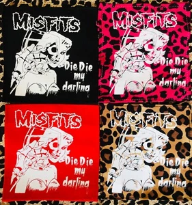 MISFITS Die Die My Darling (126) punk patch horror hard core - Foto 1 di 5