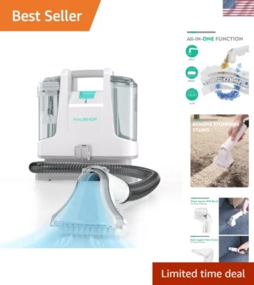 Portable Carpet Spot and Upholstery Cleaner, Lightweight Handheld Deep Cleane... - Image 1 of 4