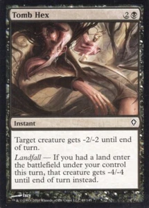 4X TOMB HEX 69/145 WORLDWAKE MTG MAGIC NM X4 (yourdeckbuilder) - Picture 1 of 1