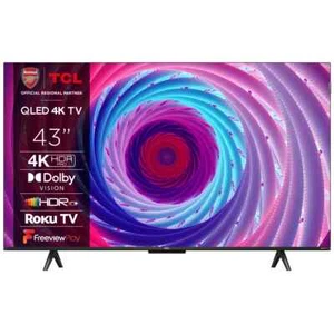 TCL 43RC650K 109.2 cm 43" 3840 x 2160 pixels QLED Smart TV Wi-Fi Titanium - Picture 1 of 15