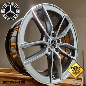 AMGs KIT 4 Cerchi In Lega 20 Compatibili con Mercedes GL GLA GLB GLC GLK SLK Amg - Imagen 1 de 8