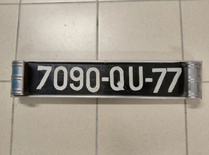 Alter Kennzeichenhalter mit Licht Oldtimer, Fahrzeug??? - Bild 1 von 12