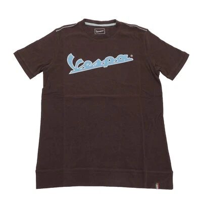 GENUINE PIAGGIO VESPA T-SHIRT M/C MAN TORTORA SMALL (VM09) OEM NEW 605350M02T - Image 1 of 4