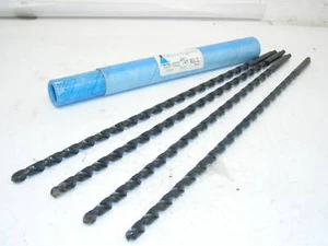 4 NEW MOHAWK EXTENDED LENGTH DRILLS .3594 Straight SHANK 23/64 - Picture 1 of 1