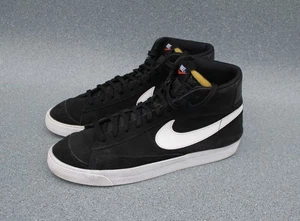 Nike Blazer Mid '77 Turnschuhe Herren UK 10,5 Schwarz Weiß Wildleder Turnschuhe CI1172-005 - Bild 1 von 13