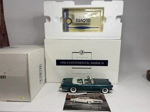 Franklin Mint 1956 Continental Mark II Convertible Diecast Car LE mit Box A19 - Bild 1 von 17